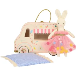Ice Cream Van Bunny Mini Suitcase Doll>Meri Meri Discount