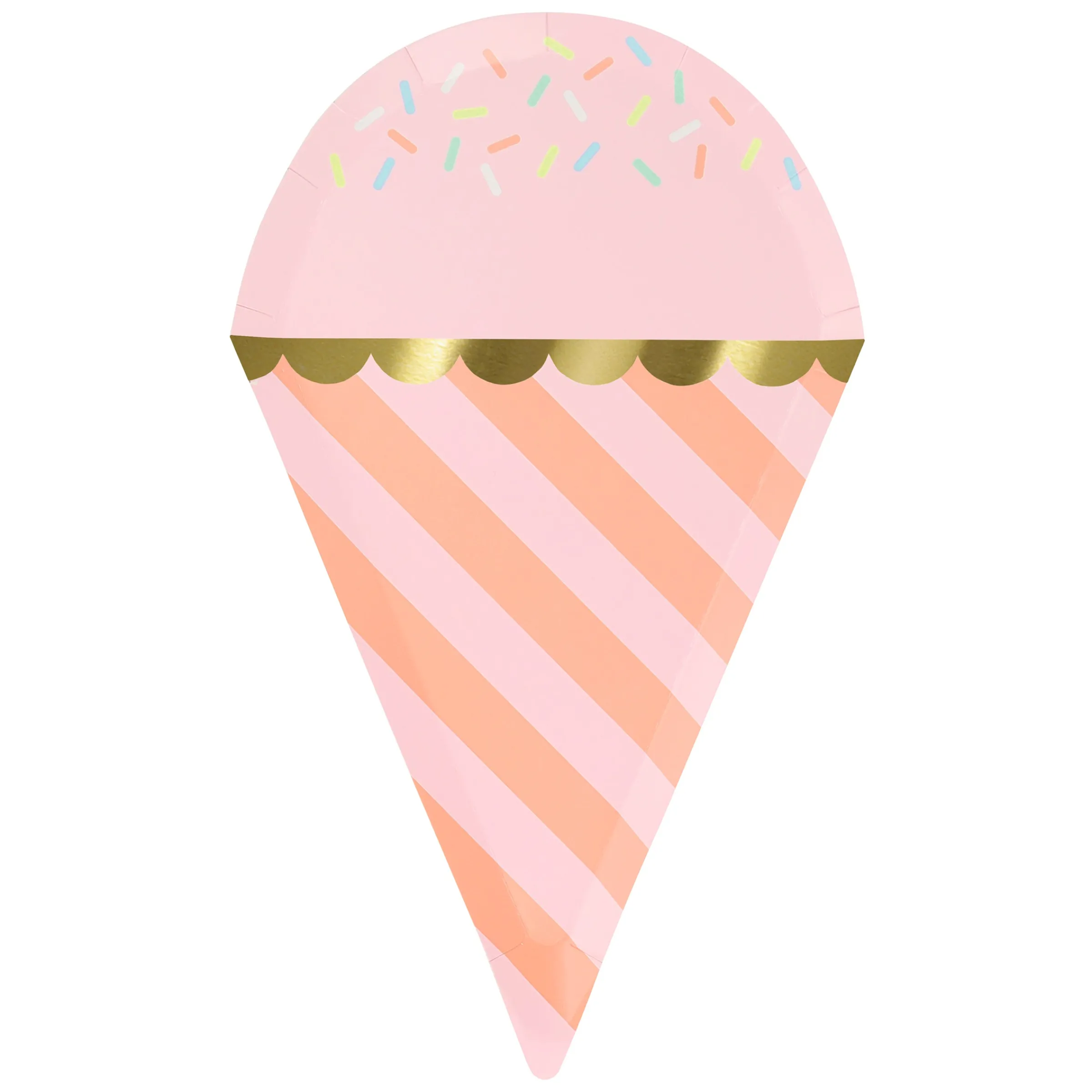 Ice Cream With Sprinkles Plates (x 8)>Meri Meri Discount