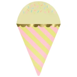 Ice Cream With Sprinkles Plates (x 8)><noscript><img width=
