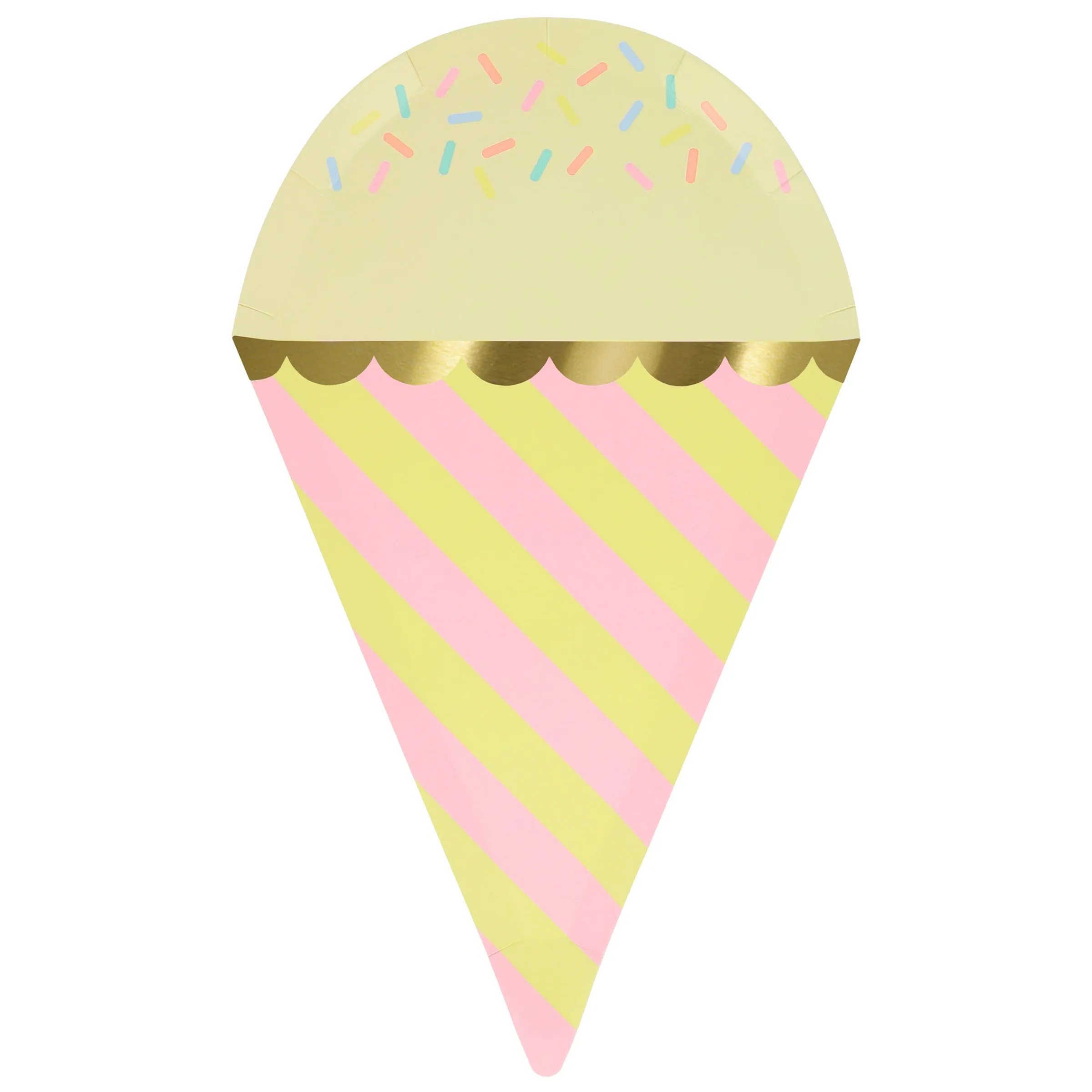 Ice Cream With Sprinkles Plates (x 8)>Meri Meri Discount