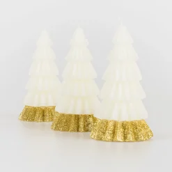 Ivory Tree Candles (x 3)><noscript><img width=