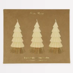 Ivory Tree Candles (x 3)><noscript><img width=