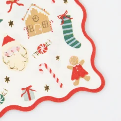 Jolly Christmas Small Napkins (x 16)>Meri Meri Clearance
