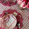 Katherine Plaid Scalloped Edge Placemat>Meri Meri Sale