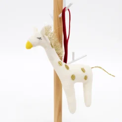 Knitted Giraffe Tree Decoration><noscript><img width=