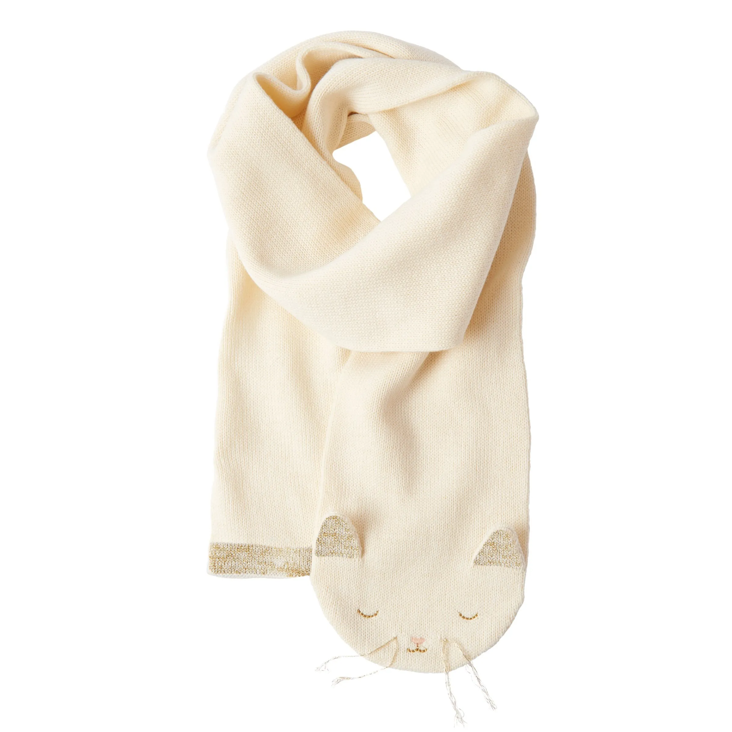 Knitted Kitten Scarf>Meri Meri Discount