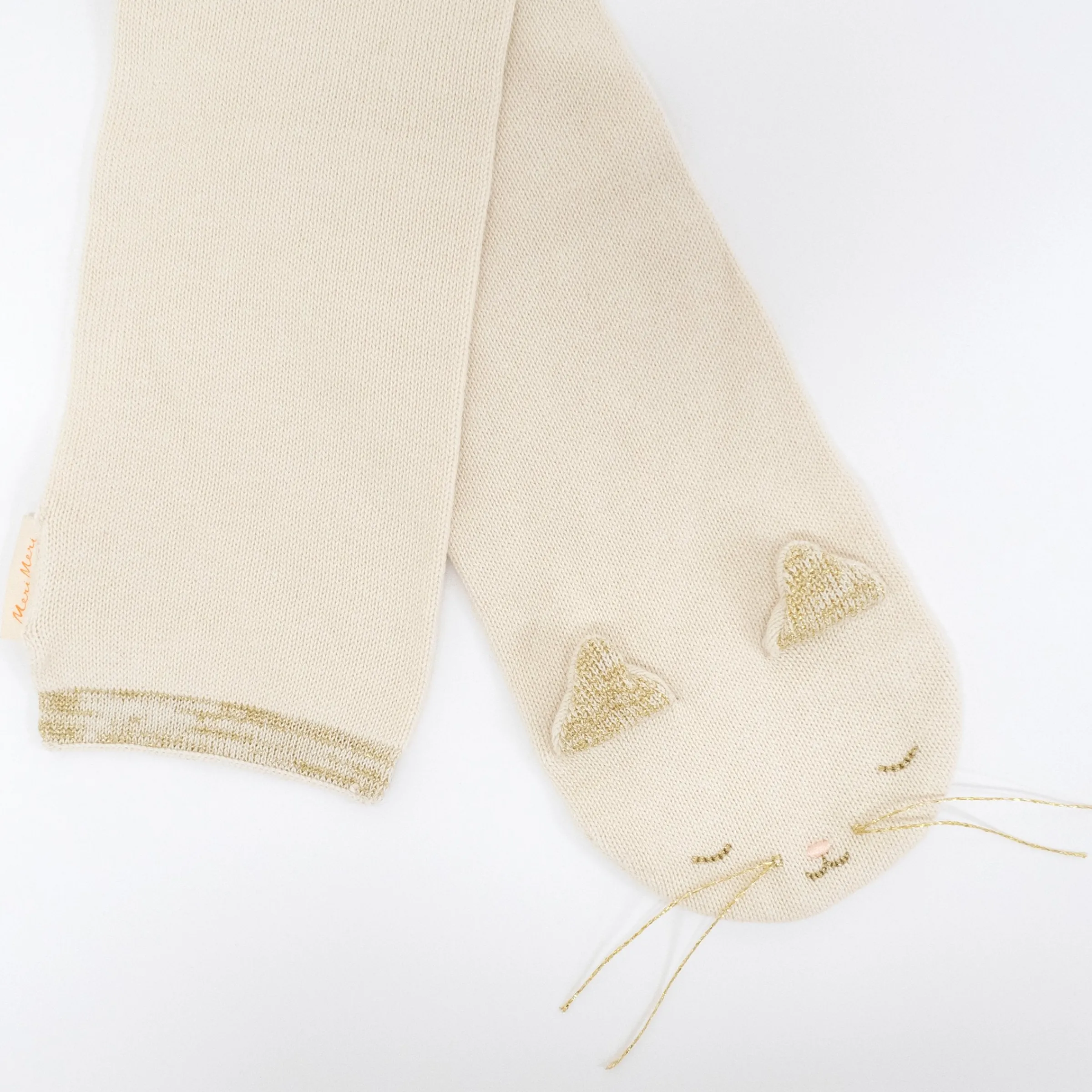 Knitted Kitten Scarf>Meri Meri Discount