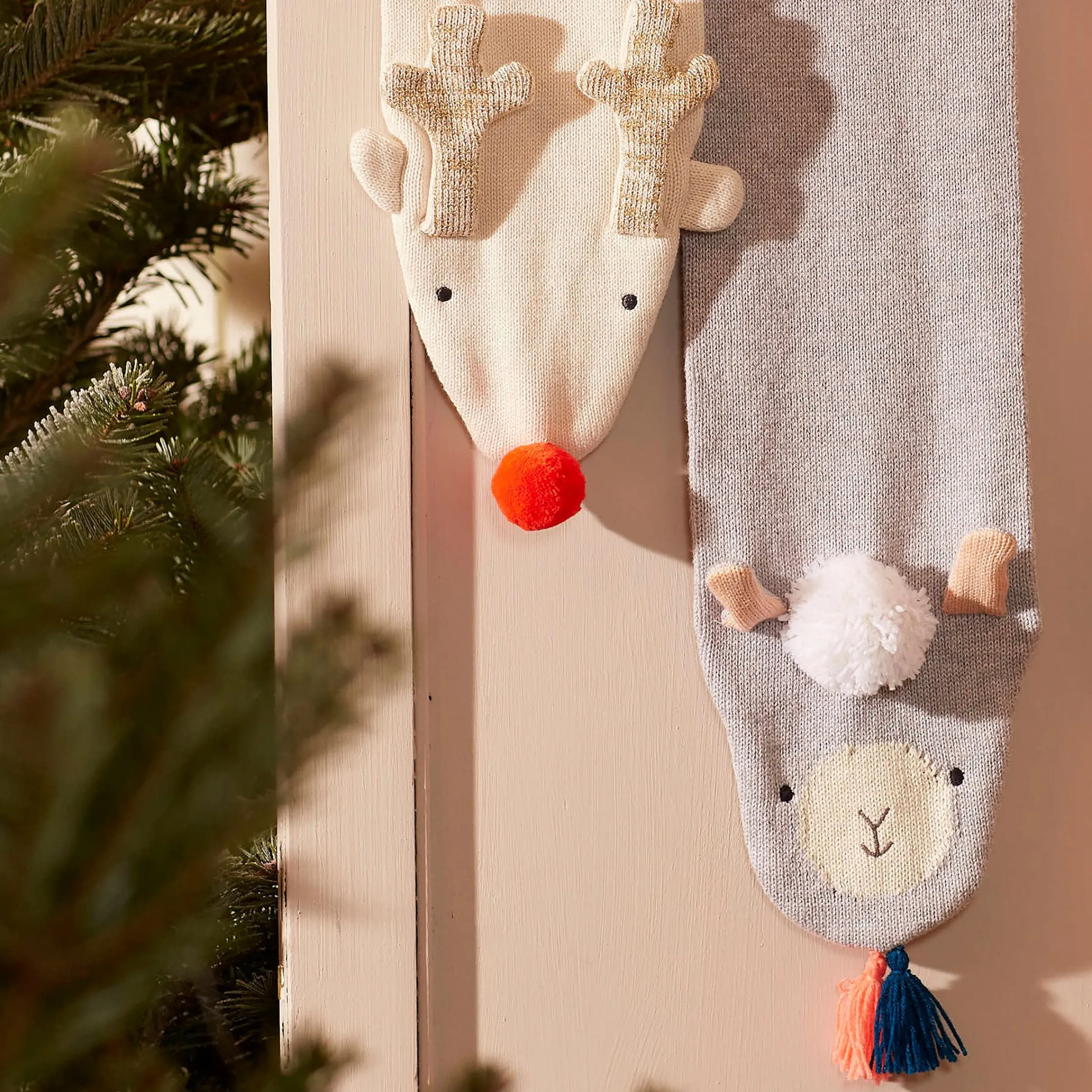 Knitted Reindeer Scarf>Meri Meri Discount