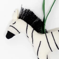 Knitted Zebra Tree Decoration>Meri Meri Online