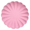 Large Bubblegum Pink Compostable Plates (x 8)>Meri Meri Outlet