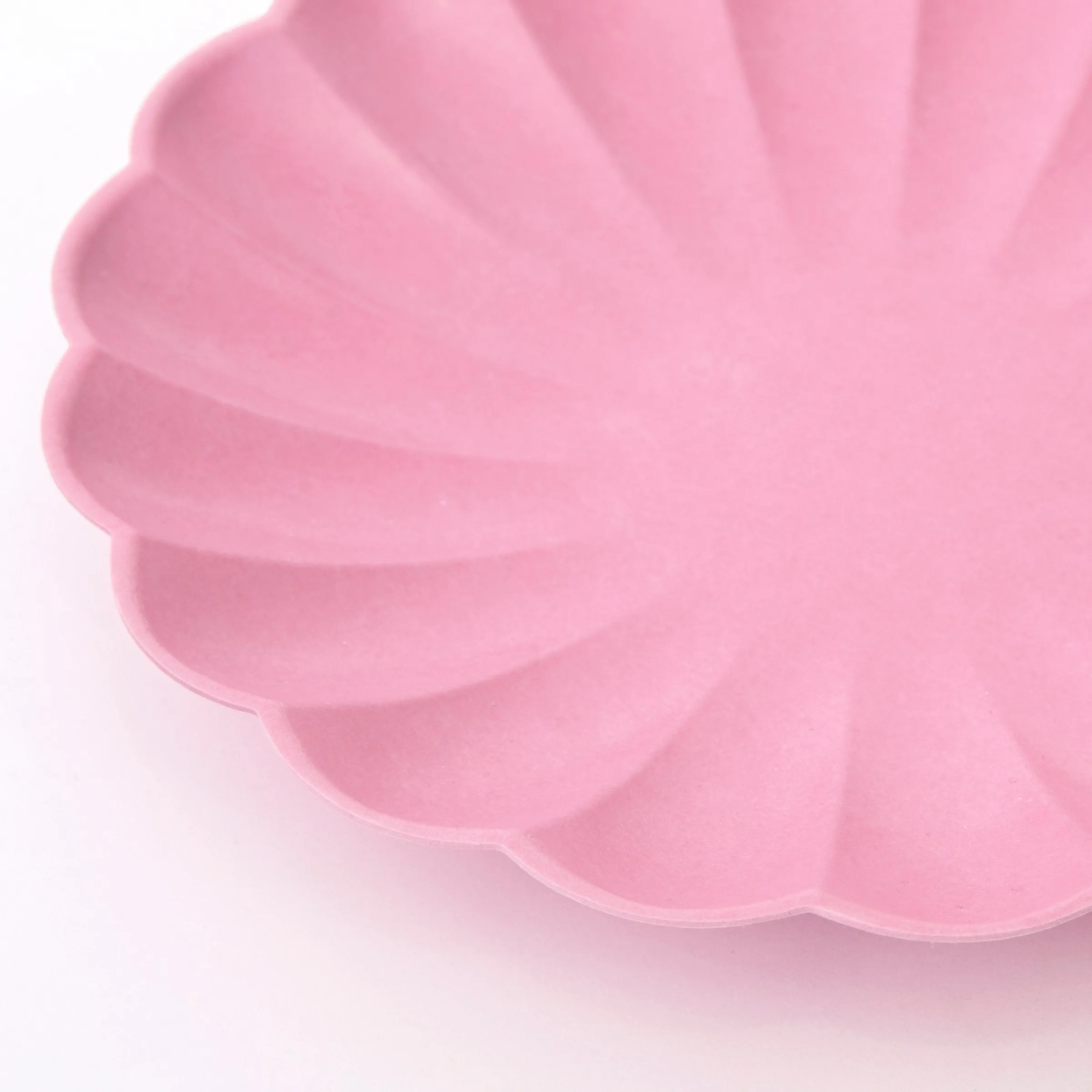 Large Bubblegum Pink Compostable Plates (x 8)>Meri Meri Outlet