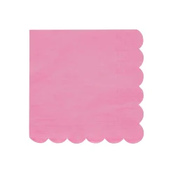 Large Bubblegum Pink Paper Napkins (x 20)>Meri Meri Hot