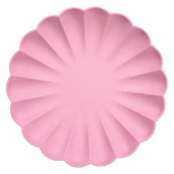Large Multicolor Compostable Plates - Big Multipack (x 48)><noscript><img width=