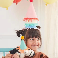 Large Party Hats (x 8)>Meri Meri Hot