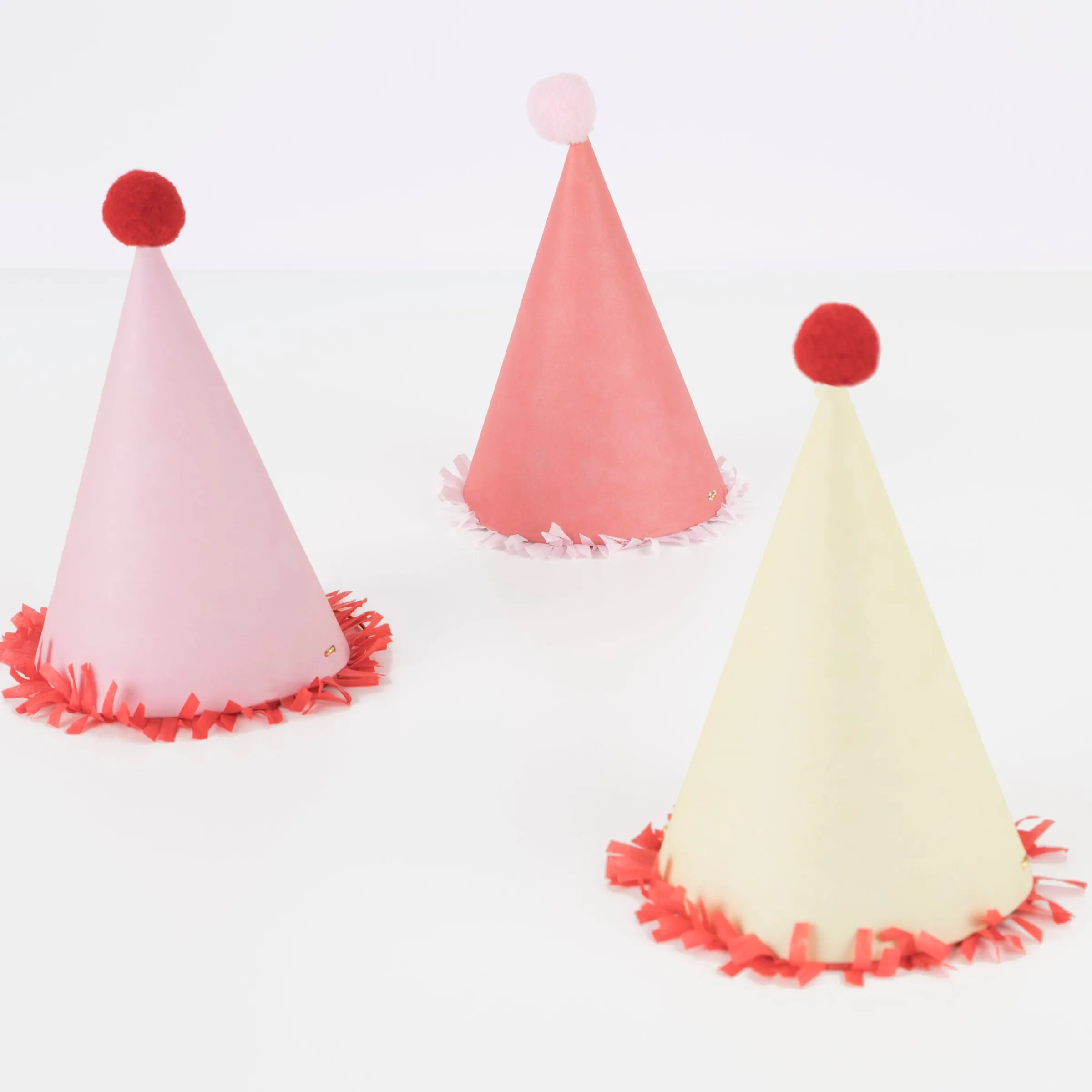 Large Party Hats (x 8)>Meri Meri Hot