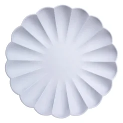 Large Soft Lilac Compostable Plates (x 8)>Meri Meri Best