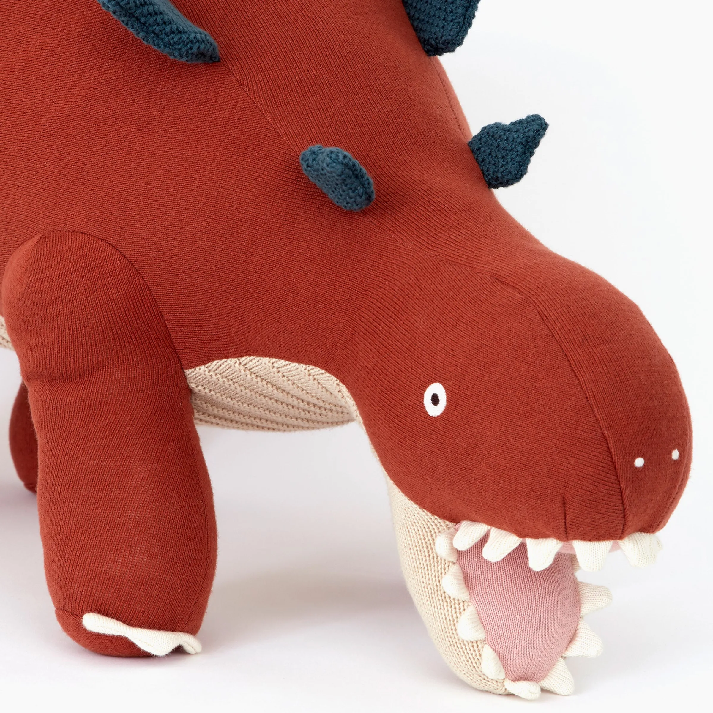 Large Stegosaurus Knitted Toy>Meri Meri Outlet