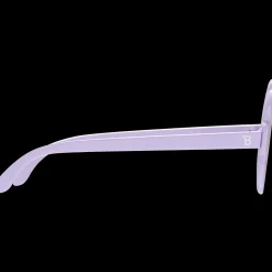 Lavender Flower Mirrored Lense Sunglasses><noscript><img width=