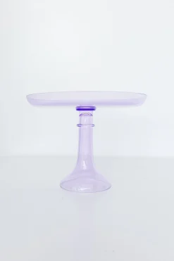 Lavender Glass Cake Stand>Meri Meri Best
