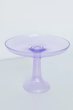 Lavender Glass Cake Stand><noscript><img width=