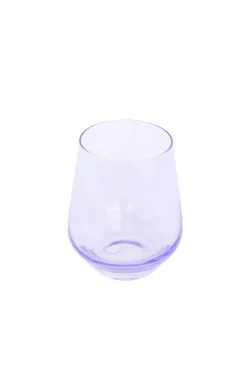 Lavender Stemless Wine Glasses ( x 6)><noscript><img width=