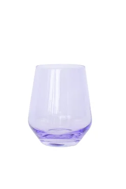 Lavender Stemless Wine Glasses ( x 6)><noscript><img width=
