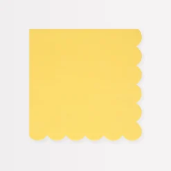 Lemon Sherbet Large Napkins (x 16)>Meri Meri New