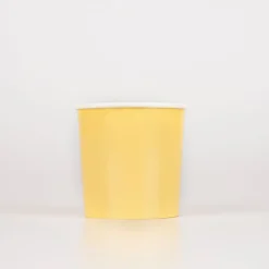 Lemon Sherbet Tumbler Cups (x 8)>Meri Meri Online