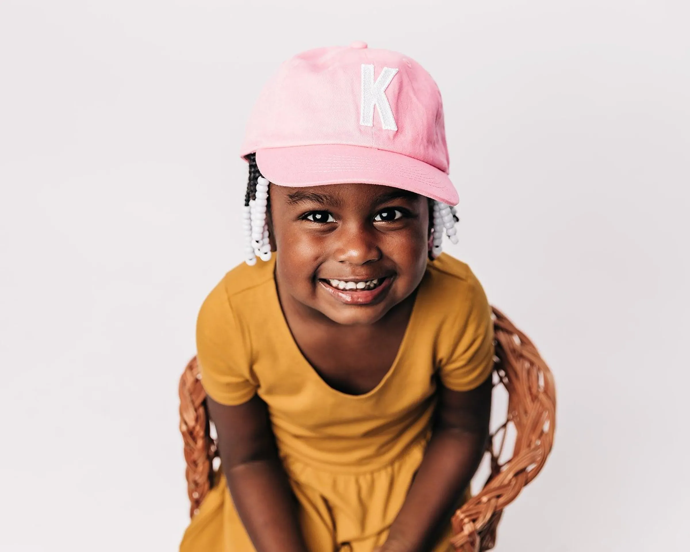 Light Pink Baseball Hat>Meri Meri Fashion