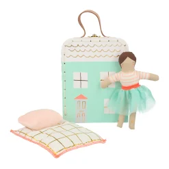 Lila Mini Suitcase Doll>Meri Meri New