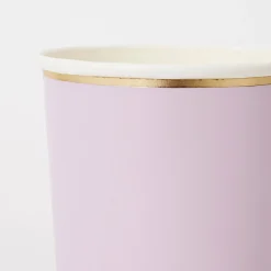 Lilac Highball Cups (x 8)>Meri Meri Discount
