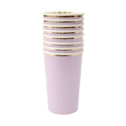 Lilac Highball Cups (x 8)><noscript><img width=