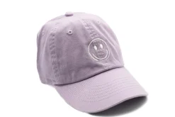 Lilac Smiley Face Hat>Meri Meri Sale