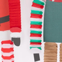 Long Legged Santa & Reindeer Decorations (x 4)><noscript><img width=
