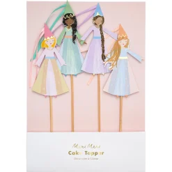 Magical Princess Cake Toppers (x 4)>Meri Meri Clearance