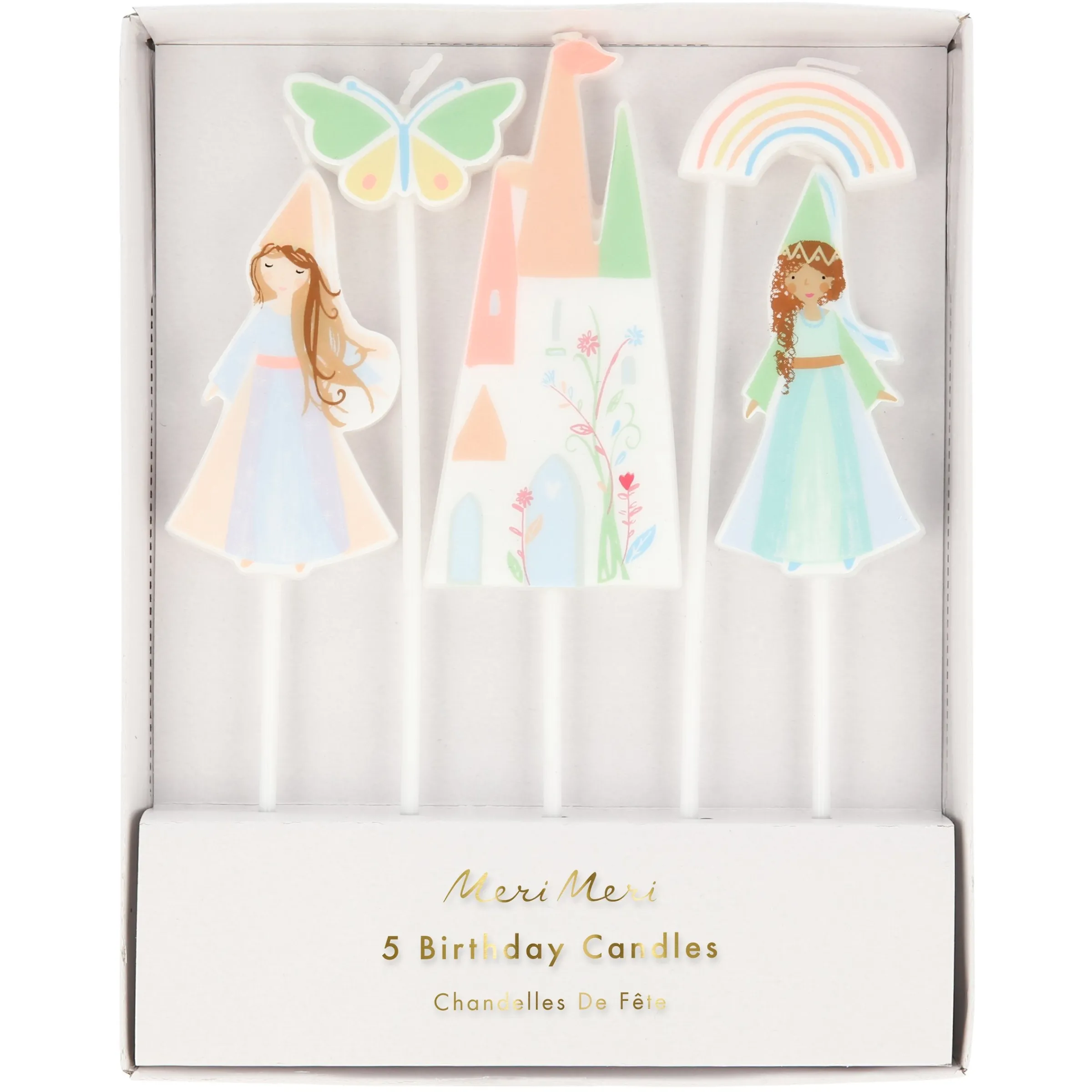 Magical Princess Candles (x 5)>Meri Meri Sale