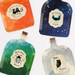 Making Magic Potion Bottle Plates (x 8)>Meri Meri Fashion