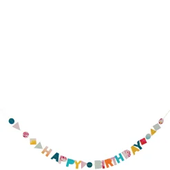 Marble Birthday Garland Card><noscript><img width=
