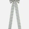 Mayfair Plaid Hunter Fabric Bow>Meri Meri New