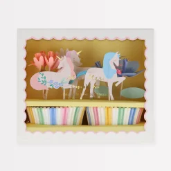 Meadow Unicorns Cupcake Kit (x 24 toppers)>Meri Meri Discount