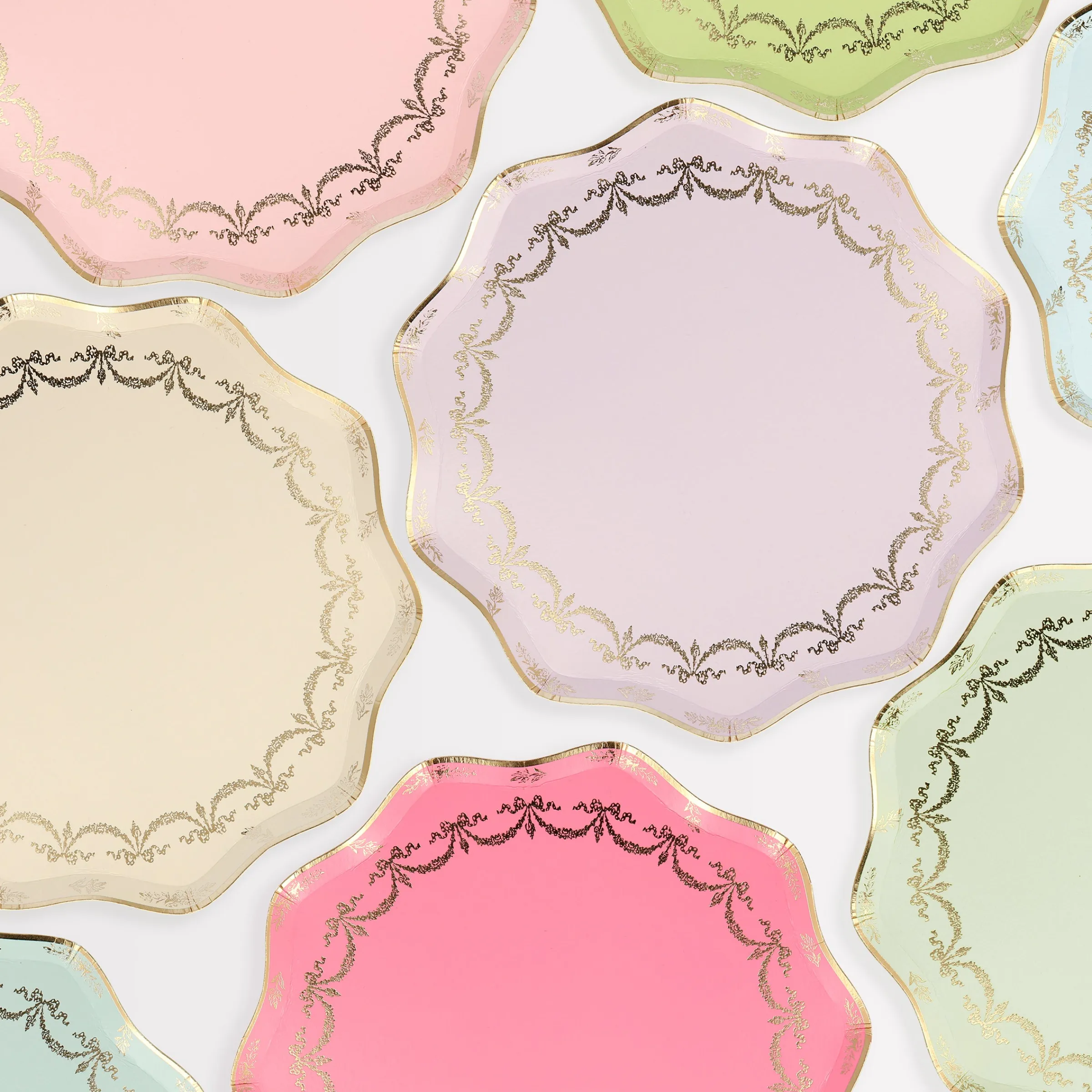 x Ladurée Paris Side Plates (x 8)>Meri Meri Clearance