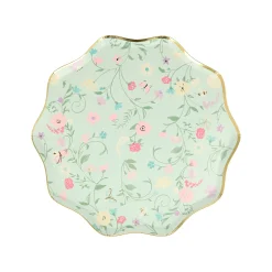 x Ladurée Paris Floral Side Plates (x 8)><noscript><img width=