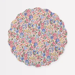 x Liberty Emma & Georgina Reusable Small Plate>Meri Meri Fashion