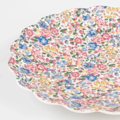 x Liberty Emma & Georgina Reusable Small Plate>Meri Meri Fashion