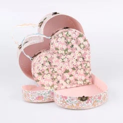 x Liberty Heart Suitcases (x 2)>Meri Meri Outlet