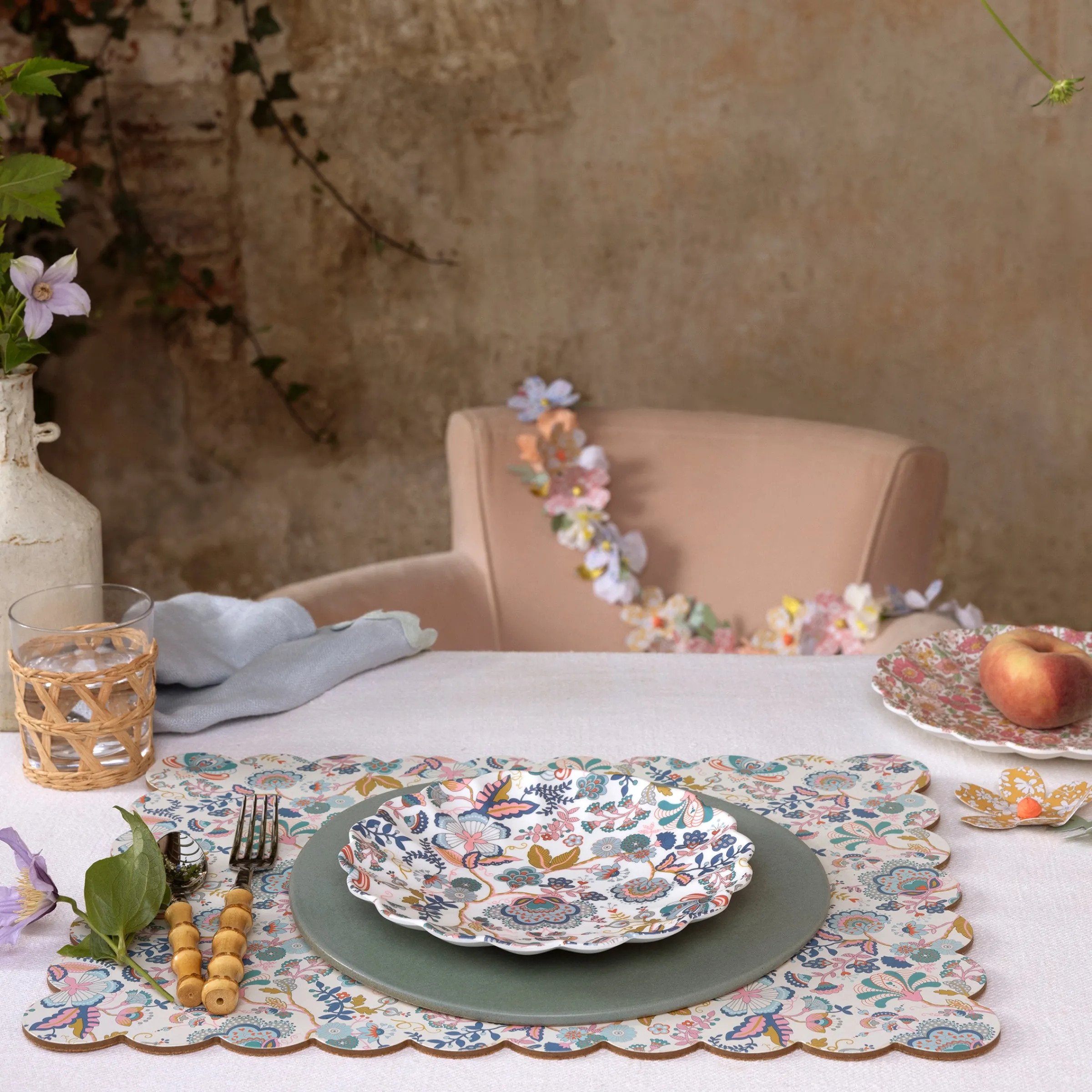 x Liberty Mabelle Placemat>Meri Meri New