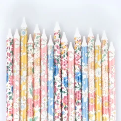 x Liberty Mixed Print Party Candles (x 16)><noscript><img width=