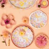 x Liberty Rainbow Garden Reusable Large Plate>Meri Meri Sale