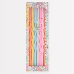 x Liberty Rainbow Garden Party Candles (x 16)>Meri Meri Best