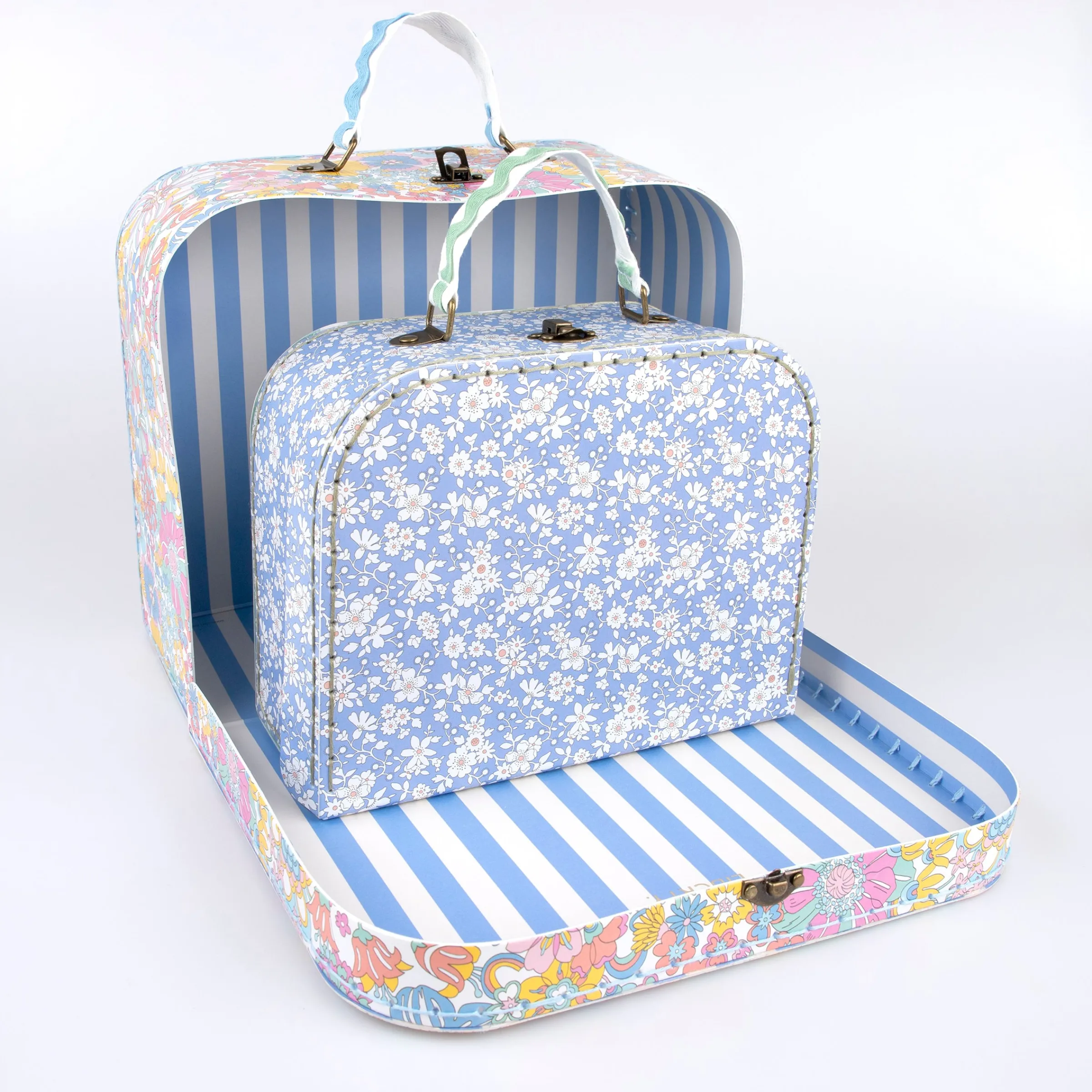x Liberty Suitcases (x 2)>Meri Meri Fashion